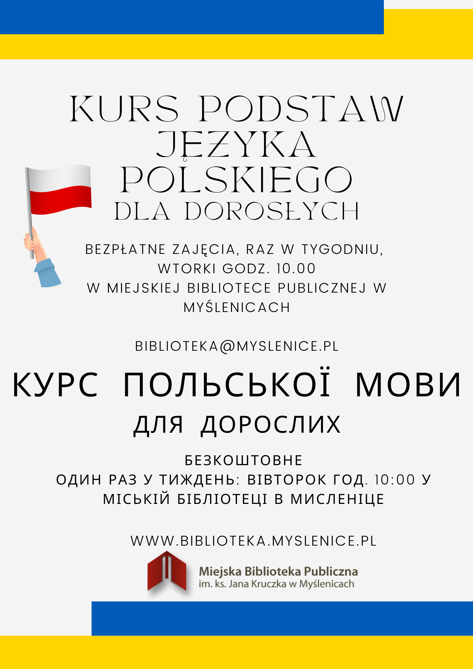 Kurs podstaw języka polskiego dla dorosłych