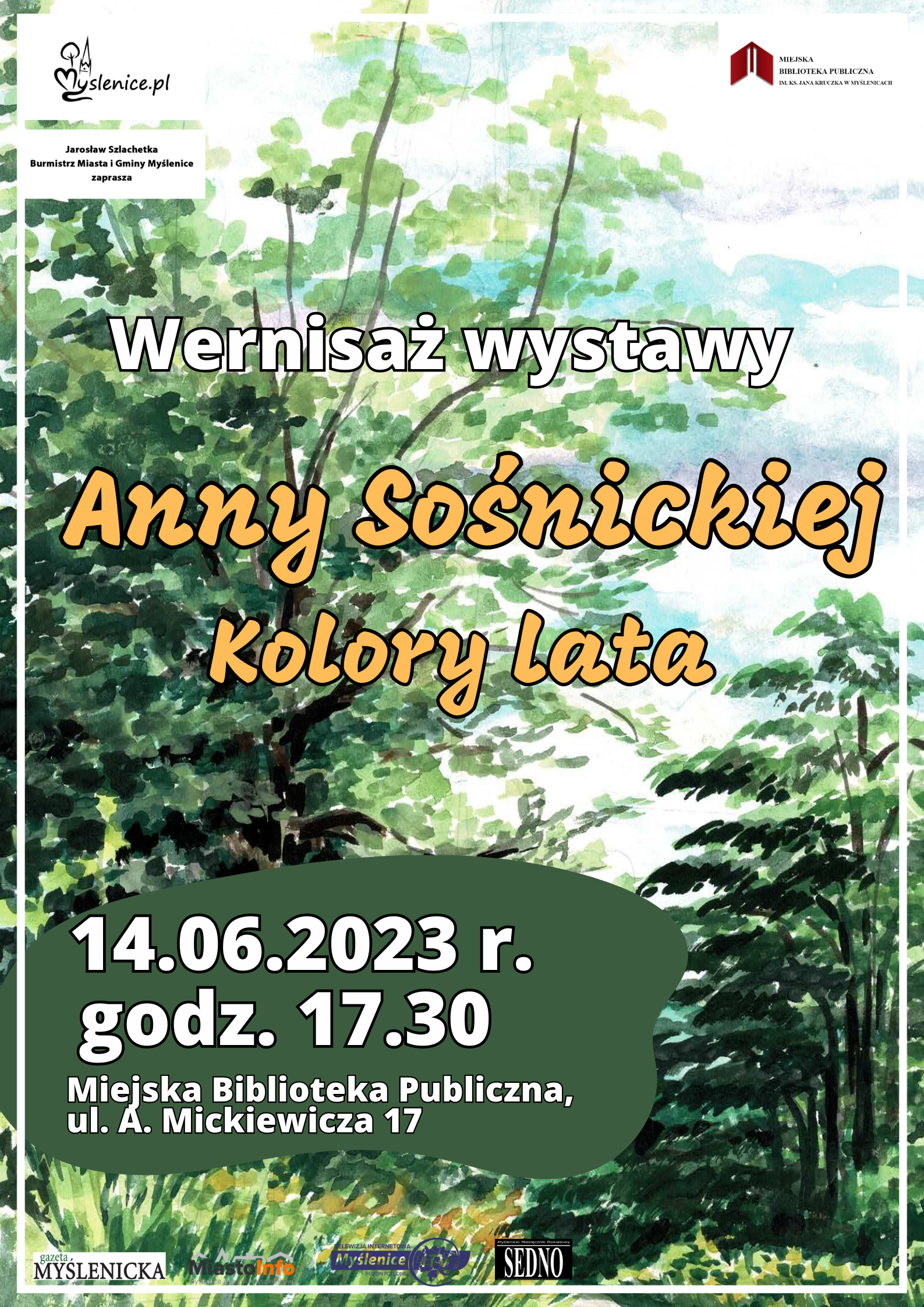 Wernisaż wystawy prac Anny Sośnickiej