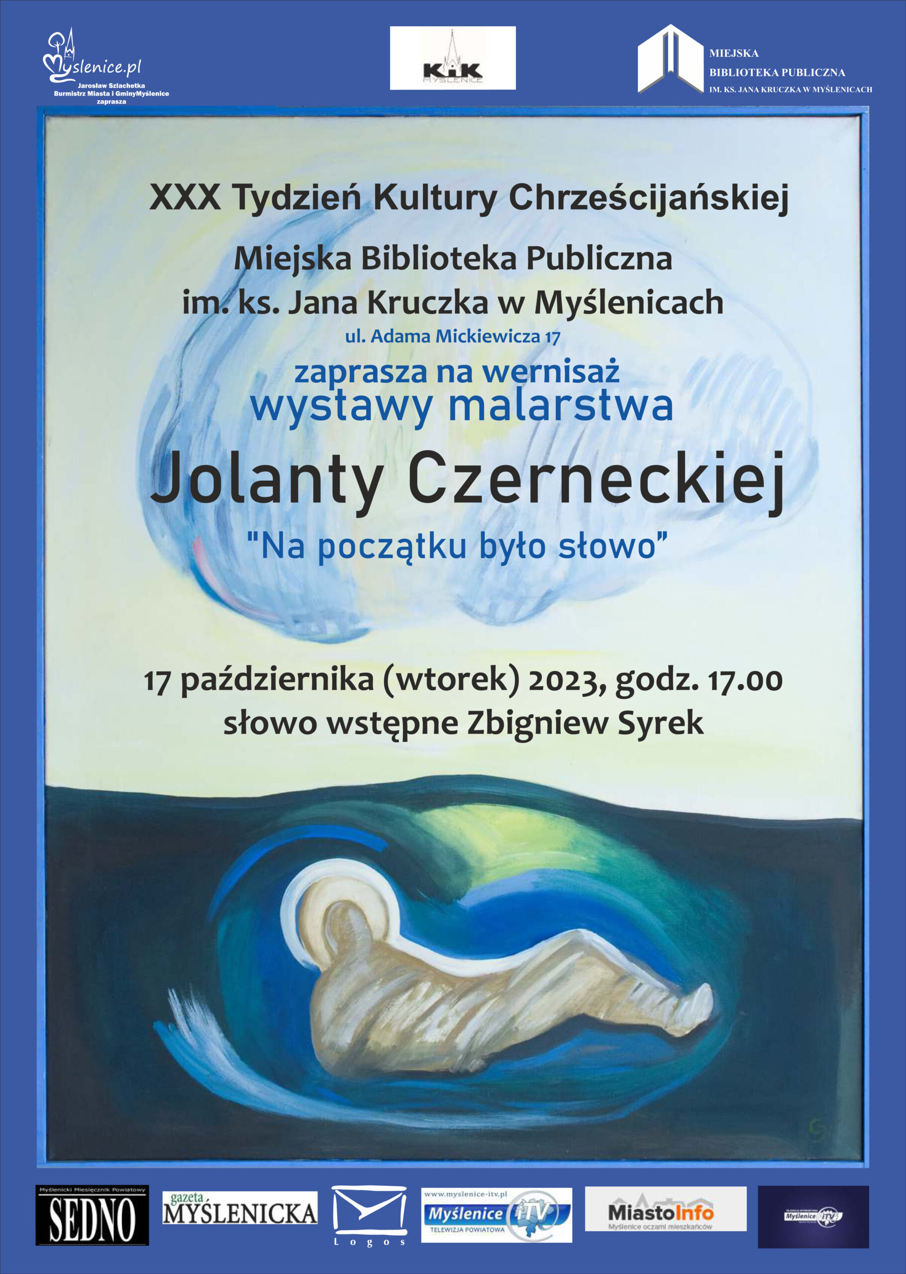 Wernisaż wystawy malarstwa Jolanty Czerneckiej